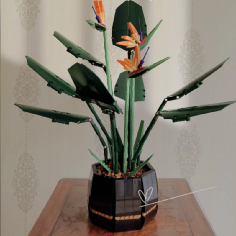 Florist Supply Bulk - 1378PCS Paradise Bird Potted Plant Building