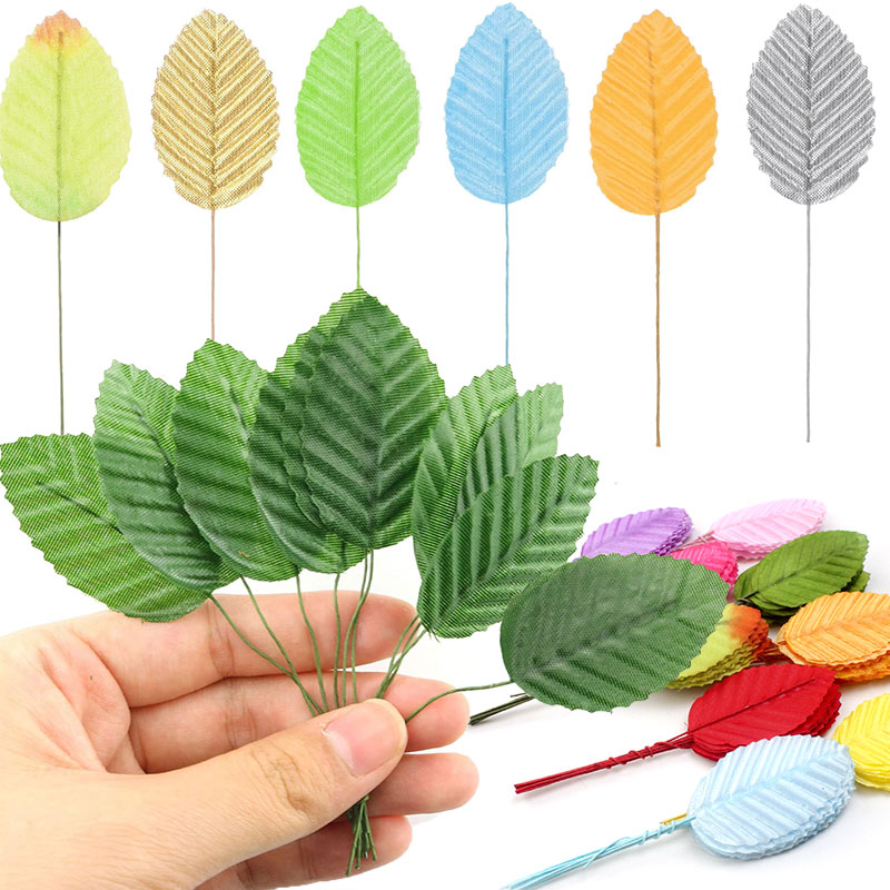50/100/200Pcs Artificial Silk  - Florist Supply Bulk 评论和价格