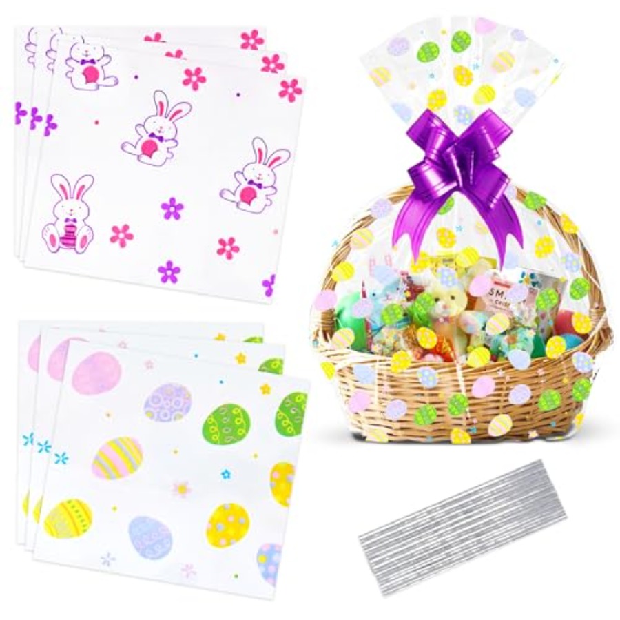 Gift Boutique Easter Cellophan - Cellophane Wrap Clear 评论和价格