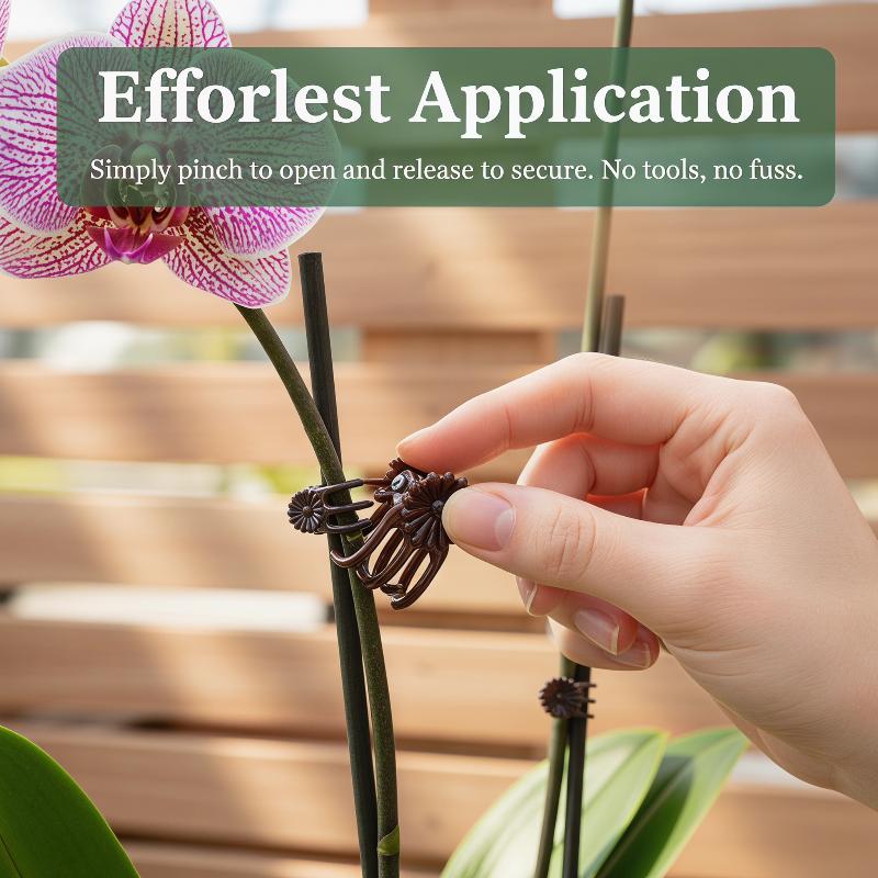 50Pcs Plant Fixed Clip Butterf - Florist Supply Bulk 评论和价格