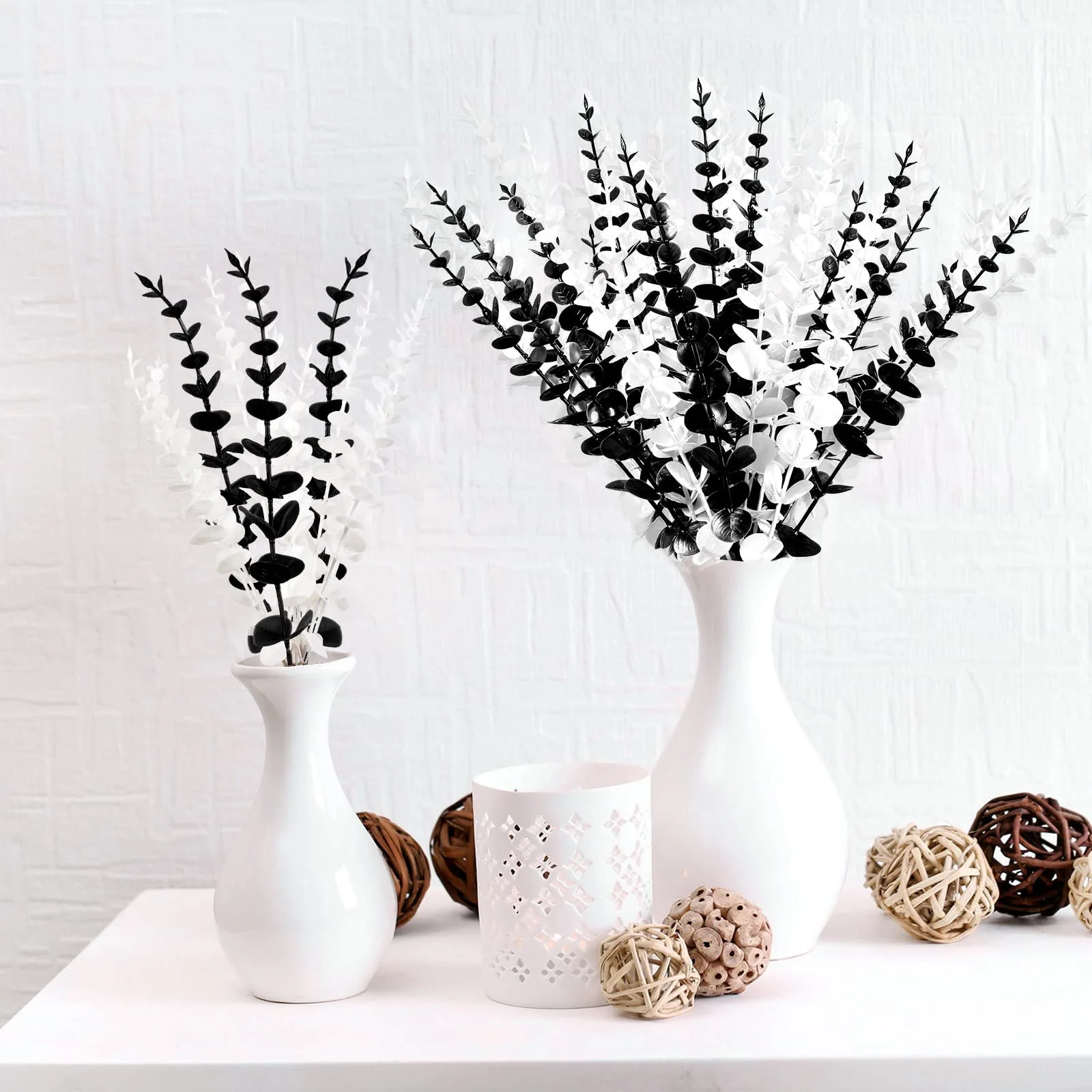 10pcs Artificial Eucalyptus Le - Florist Supply Bulk 评论和价格