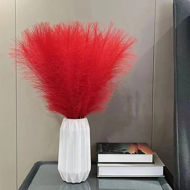 10PCS Artificial Pompous Grass - Florist Supply Bulk 评论和价格