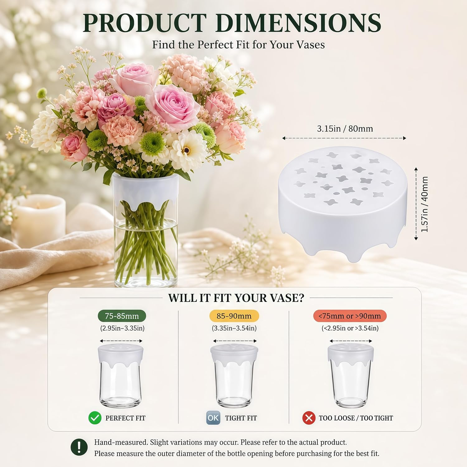 Silicone Blossom Grid Flower A - Florist Supply Bulk 评论和价格