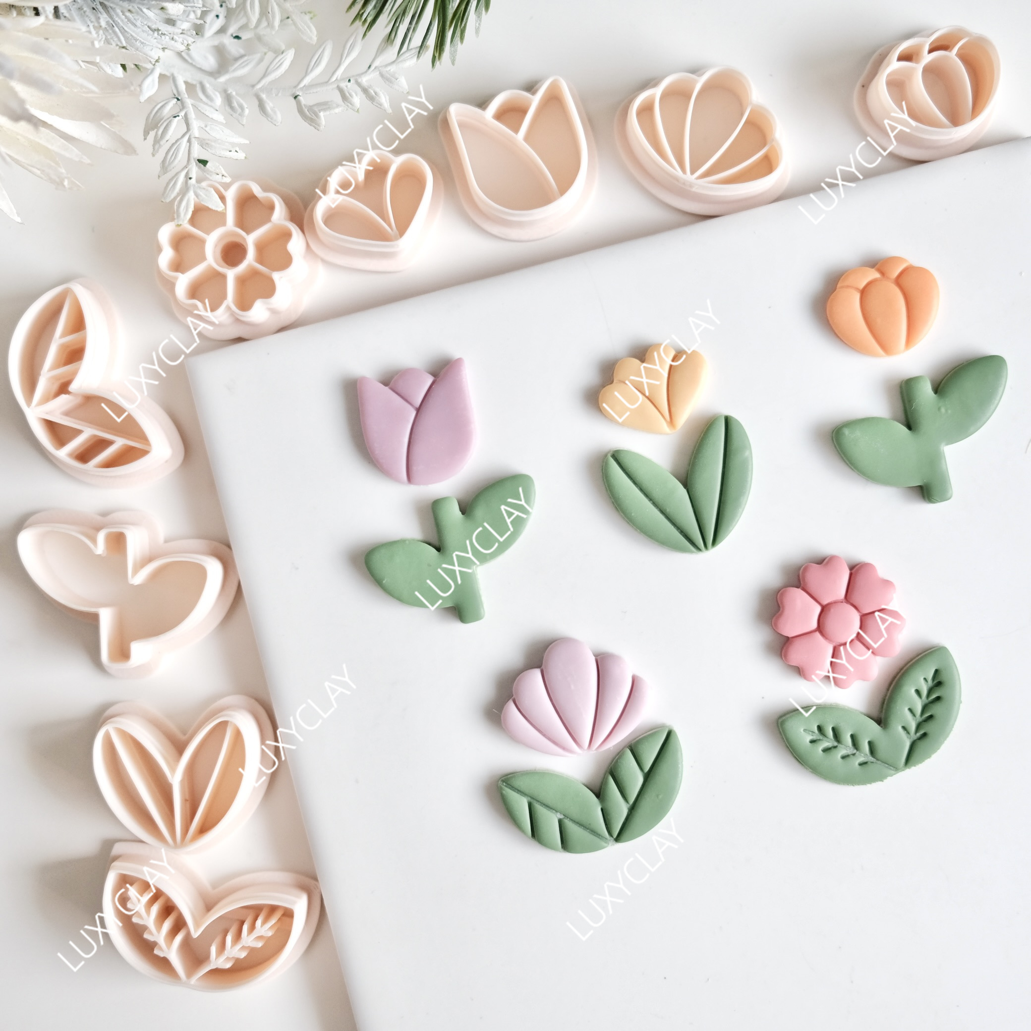 9pcs Spring Stem Flowers Leave - Florist Supply Bulk 评论和价格